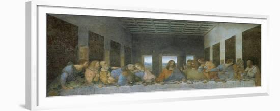 The Last Supper, 1498, Mural-Leonardo da Vinci-Framed Giclee Print