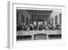 The Last Supper, 1498-E Foutana-Framed Giclee Print