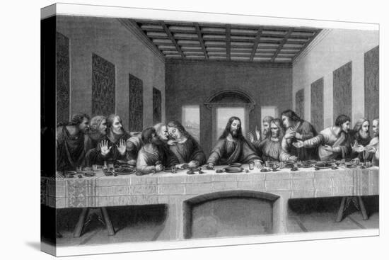 The Last Supper, 1498-E Foutana-Stretched Canvas