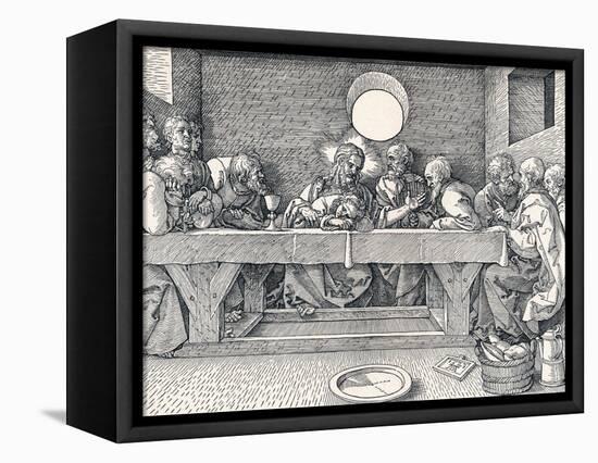 The Last Supper, 1523-Albrecht Dürer-Framed Stretched Canvas