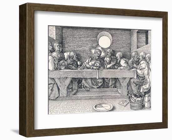 The Last Supper, 1523-Albrecht Dürer-Framed Giclee Print