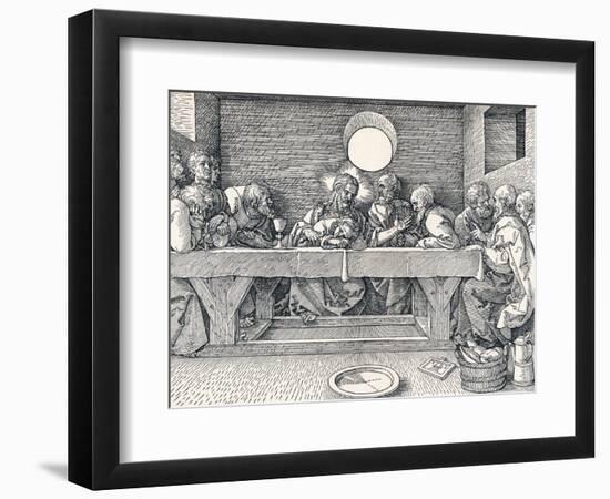 The Last Supper, 1523-Albrecht Dürer-Framed Giclee Print