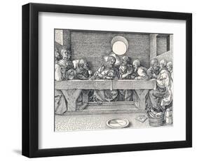 The Last Supper, 1523-Albrecht Dürer-Framed Giclee Print