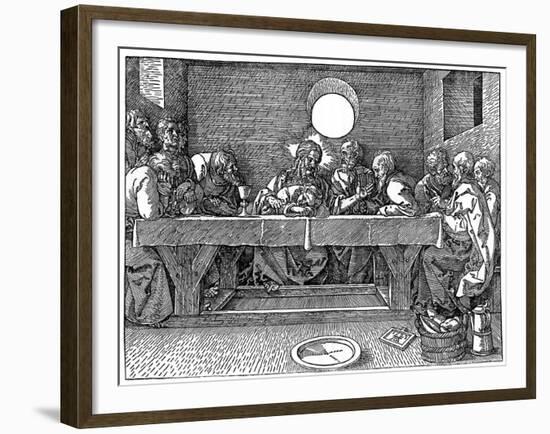The Last Supper, 1523-Albrecht Durer-Framed Giclee Print
