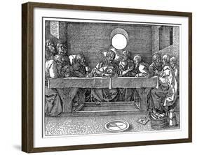 The Last Supper, 1523-Albrecht Durer-Framed Giclee Print