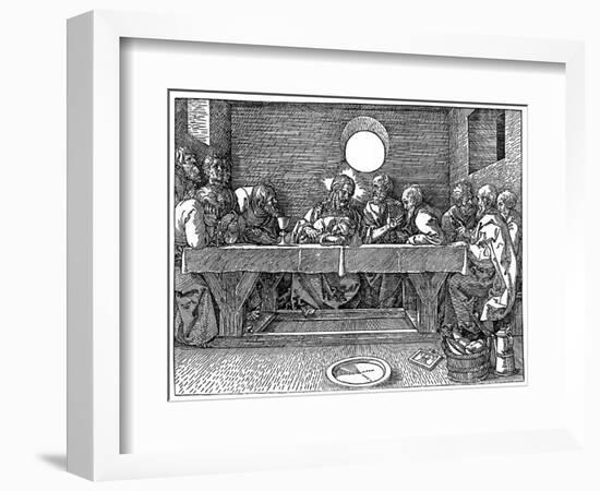 The Last Supper, 1523-Albrecht Durer-Framed Giclee Print