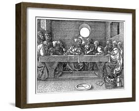 The Last Supper, 1523-Albrecht Durer-Framed Giclee Print