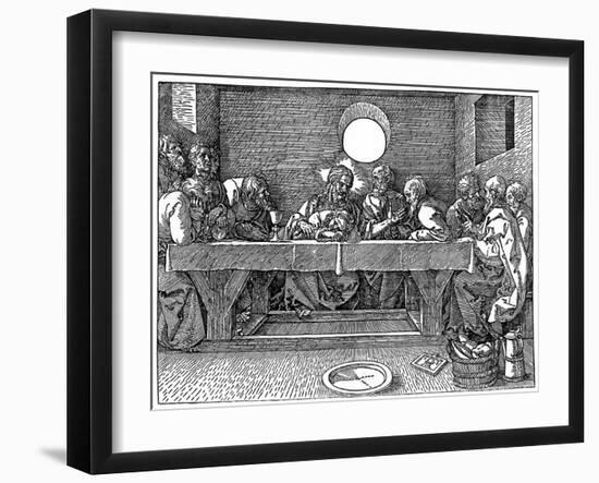 The Last Supper, 1523-Albrecht Durer-Framed Giclee Print