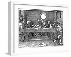 The Last Supper, 1523-Albrecht Durer-Framed Giclee Print