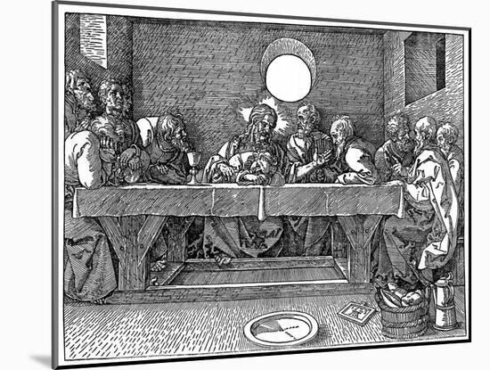 The Last Supper, 1523-Albrecht Durer-Mounted Giclee Print