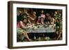 The Last Supper, 1542-Jacopo Bassano-Framed Giclee Print