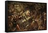 The Last Supper, 1594-Jacopo Robusti Tintoretto-Framed Stretched Canvas