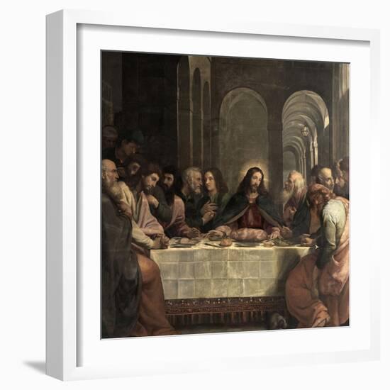 The Last Supper, 1605-Bartolome Carducho-Framed Giclee Print