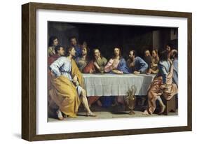 The Last Supper, 1648-Philippe De Champaigne-Framed Art Print