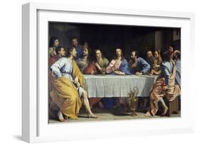 The Last Supper, 1648-Philippe De Champaigne-Framed Art Print