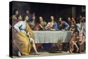 The Last Supper, 1648-Philippe De Champaigne-Stretched Canvas