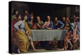 The Last Supper, 1648-Philippe De Champaigne-Stretched Canvas