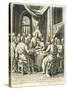 The Last Supper, 1653-William Faithorne-Stretched Canvas