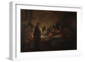 The Last Supper, 1664-Gerbrandt Van Den Eeckhout-Framed Giclee Print