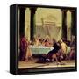 The Last Supper, 1745-50-Giovanni Battista Tiepolo-Framed Stretched Canvas