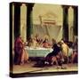 The Last Supper, 1745-50-Giovanni Battista Tiepolo-Stretched Canvas