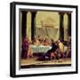 The Last Supper, 1745-50-Giovanni Battista Tiepolo-Framed Premium Giclee Print