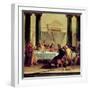 The Last Supper, 1745-50-Giovanni Battista Tiepolo-Framed Premium Giclee Print