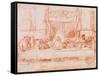 The Last Supper, after Leonardo da Vinci, 1634-35-Rembrandt Harmensz. van Rijn-Framed Stretched Canvas