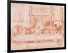 The Last Supper, after Leonardo da Vinci, 1634-35-Rembrandt Harmensz. van Rijn-Framed Giclee Print