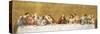 The Last Supper (after Leonardo da Vinci)-Eccentric Accents-Stretched Canvas