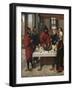 The Last Supper Altarpiece: Passover Seder (Left Wing), 1464-1468-Dirk Bouts-Framed Giclee Print