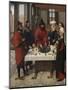 The Last Supper Altarpiece: Passover Seder (Left Wing), 1464-1468-Dirk Bouts-Mounted Giclee Print
