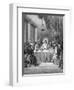 The Last Supper - Bible-Gustave Dore-Framed Giclee Print