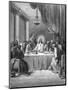 The Last Supper - Bible-Gustave Dore-Mounted Giclee Print