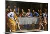 The Last Supper by Philippe de Champaigne, painted around 1652, Louvre Museum, France-Godong-Mounted Photographic Print