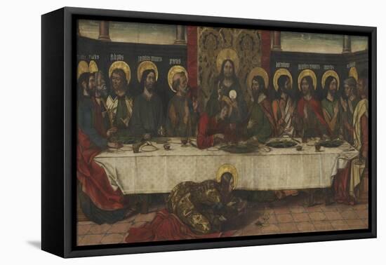 The Last Supper, c.1495-1500-Pedro Berruguete-Framed Stretched Canvas