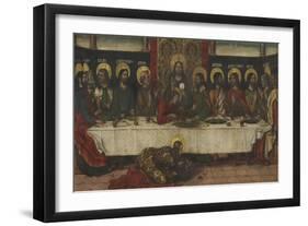 The Last Supper, c.1495-1500-Pedro Berruguete-Framed Giclee Print