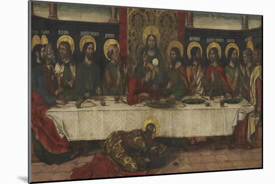 The Last Supper, c.1495-1500-Pedro Berruguete-Mounted Giclee Print