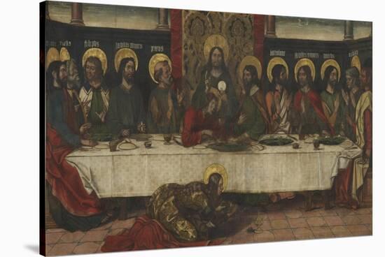 The Last Supper, c.1495-1500-Pedro Berruguete-Stretched Canvas