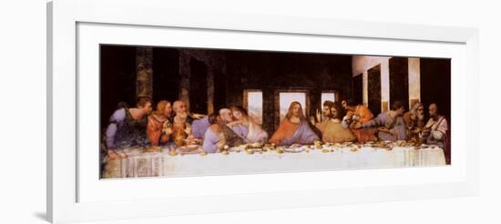 The Last Supper, c.1498-Leonardo da Vinci-Framed Art Print