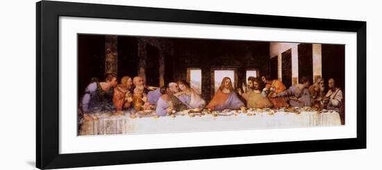 The Last Supper, c.1498-Leonardo da Vinci-Framed Art Print