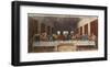 The Last Supper, c.1498-Leonardo da Vinci-Framed Premium Giclee Print