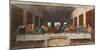 The Last Supper, c.1498-Leonardo da Vinci-Mounted Premium Giclee Print