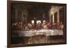 The Last Supper, c. 1498-Leonardo da Vinci-Framed Poster