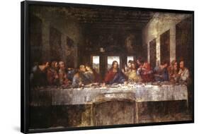 The Last Supper, c. 1498-Leonardo da Vinci-Framed Poster