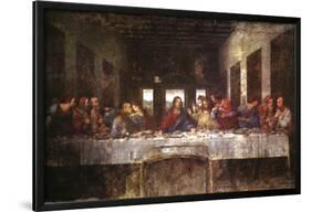 The Last Supper, c. 1498-Leonardo da Vinci-Lamina Framed Poster