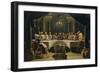 The Last Supper, C.1678 (Oil on Canvas)-Jean Baptiste de Champaigne-Framed Giclee Print