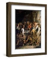 The Last Supper, C1630-1631-Peter Paul Rubens-Framed Giclee Print