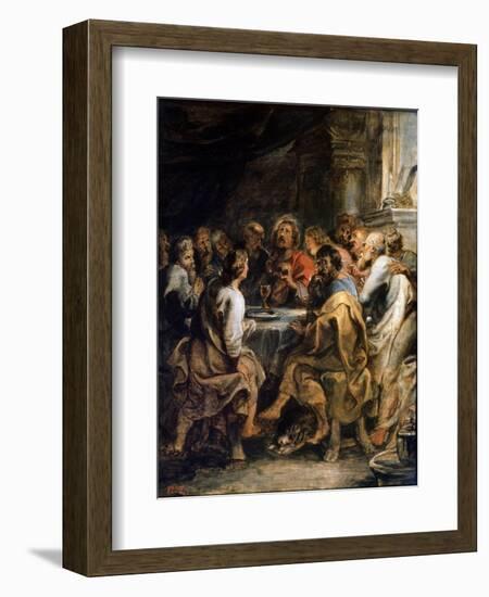 The Last Supper, C1630-1631-Peter Paul Rubens-Framed Giclee Print