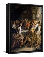 The Last Supper, C1630-1631-Peter Paul Rubens-Framed Stretched Canvas